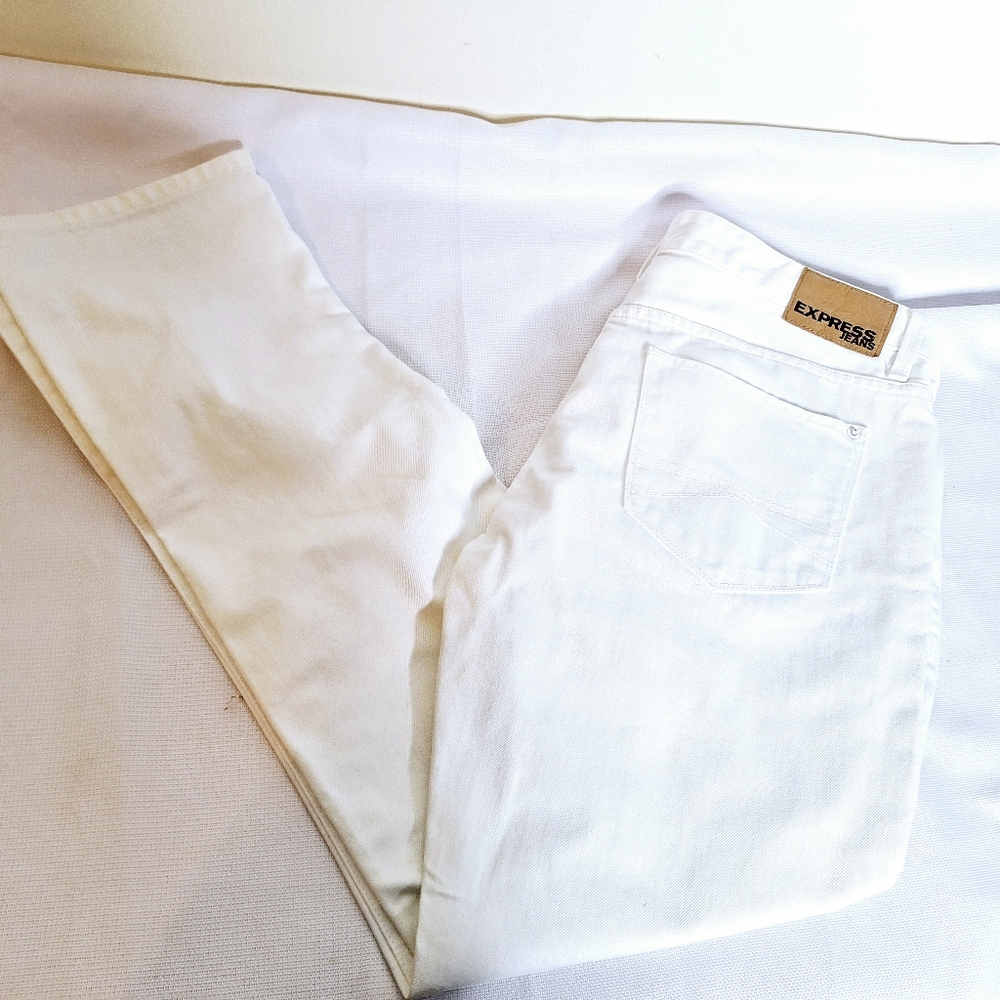 Express brand "The Rocco Slimfit Skinny Leg" Preppy core Jeans size 34x32.